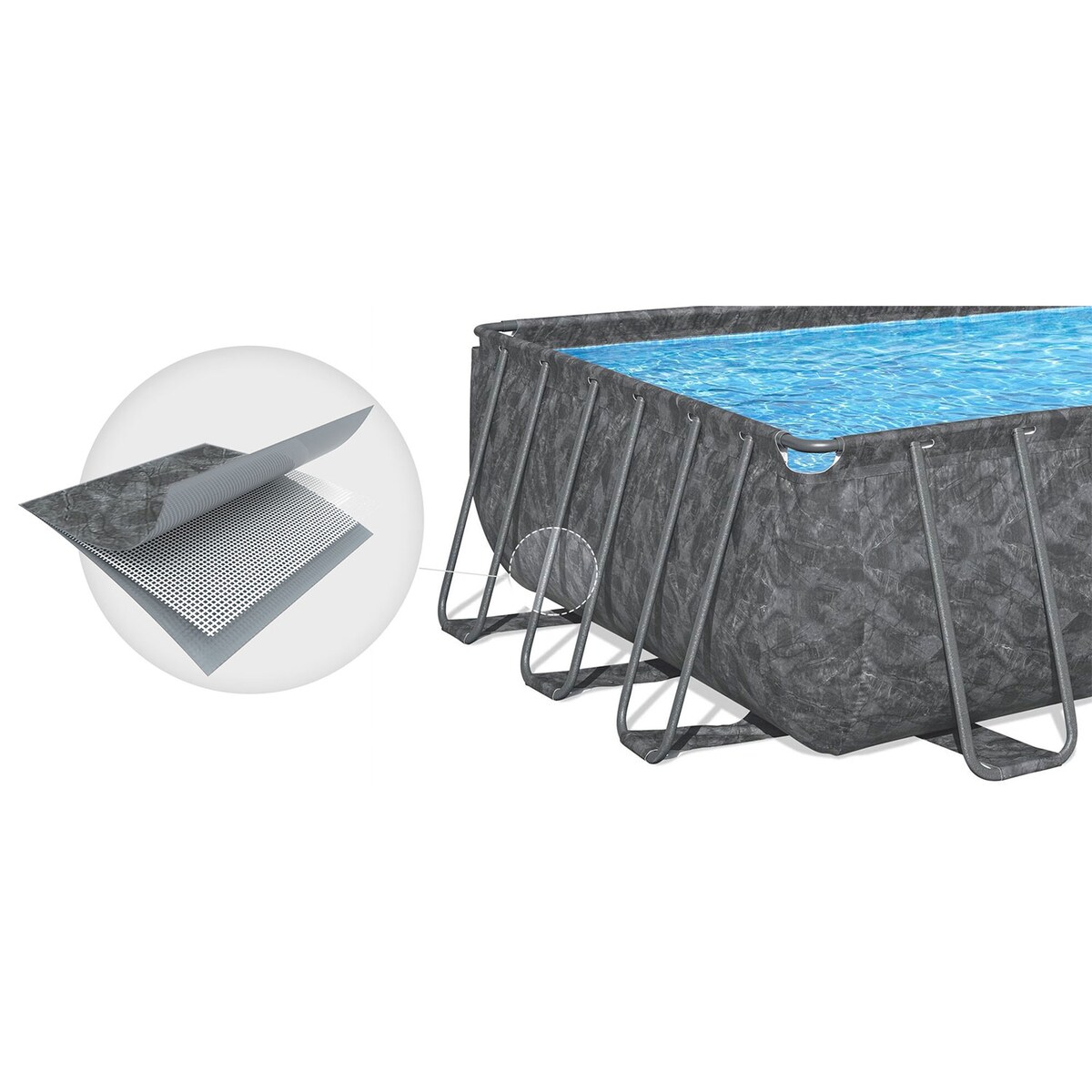Basen stelażowy APX 732x366x132 7w1 Bestway 561KG