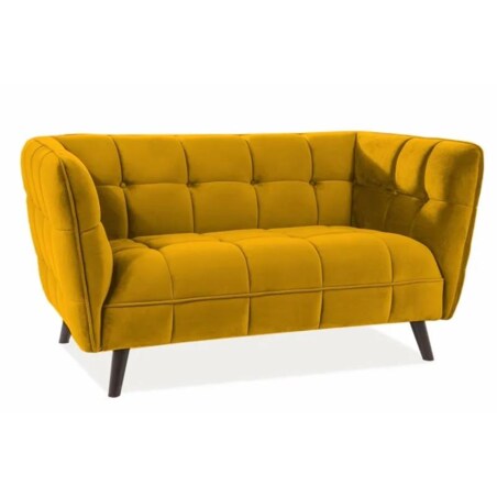 Sofa CASTELLO VELVET 2 curry