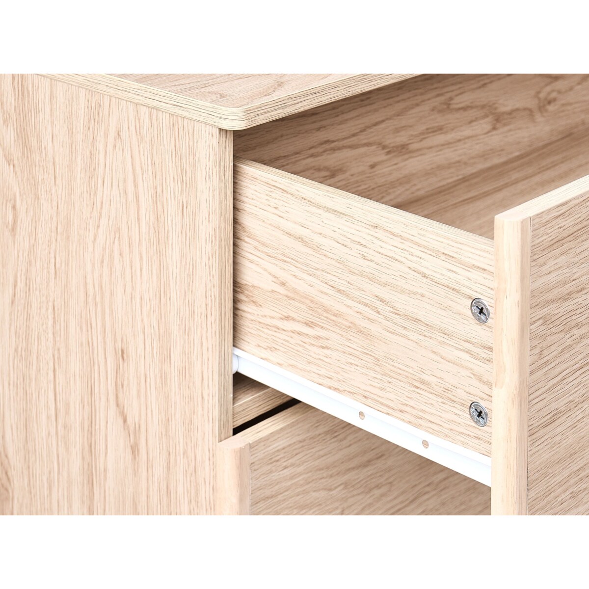 Komoda 6 szuflad COLLINS Jasnobrązowy