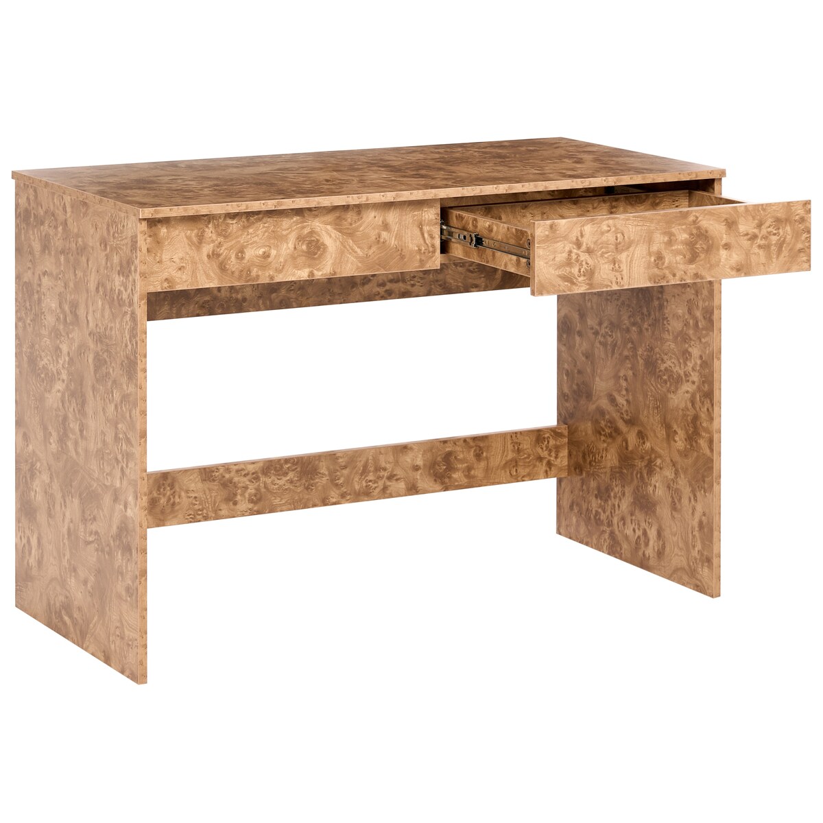 Biurko RONDANE 110 cm x 50 cm Efekt czeczoty