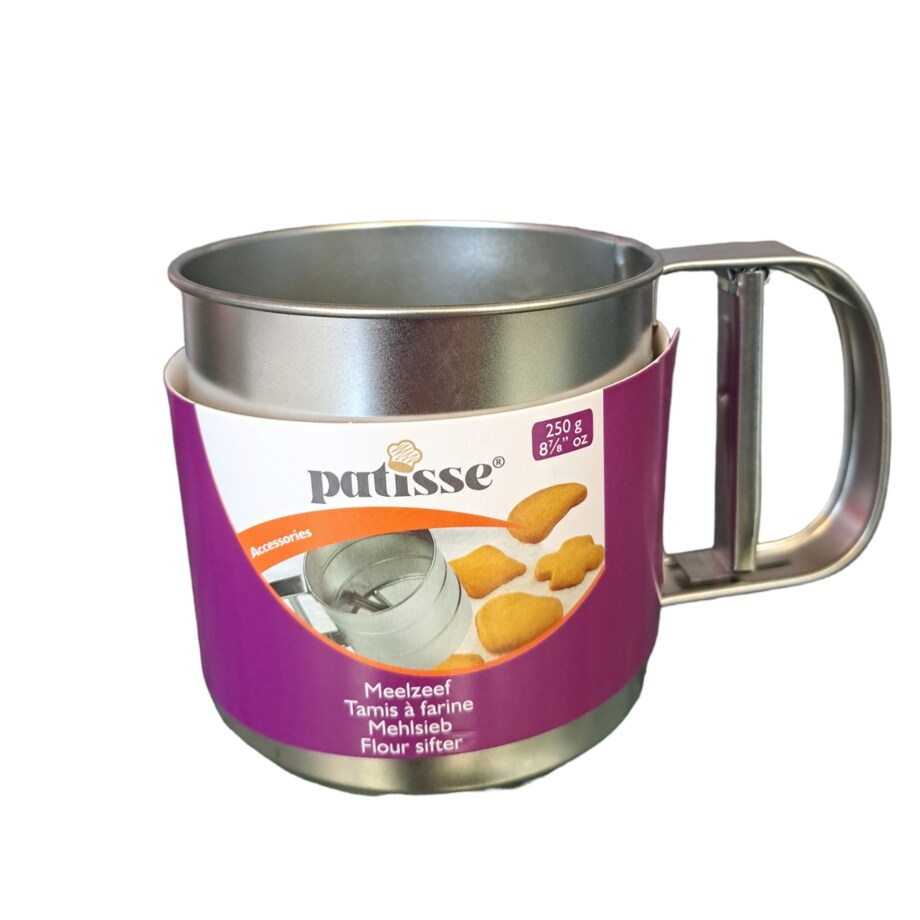 Obrotowy kubek do przesiewania mąki 250g - Patisse