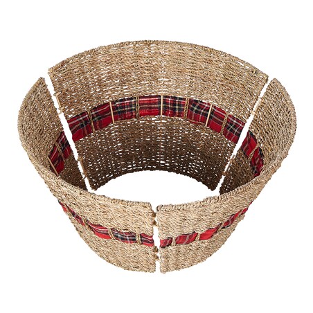 Osłonka pod choinkę MARCHE Trawa morska Naturalny 45 cm