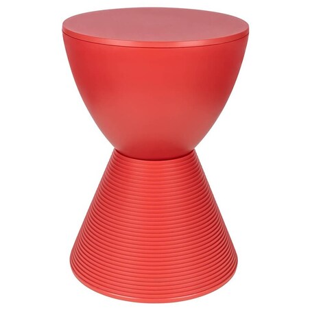 Koralowy taboret Tamburo nowoczesny stołek do kuchni, King Home