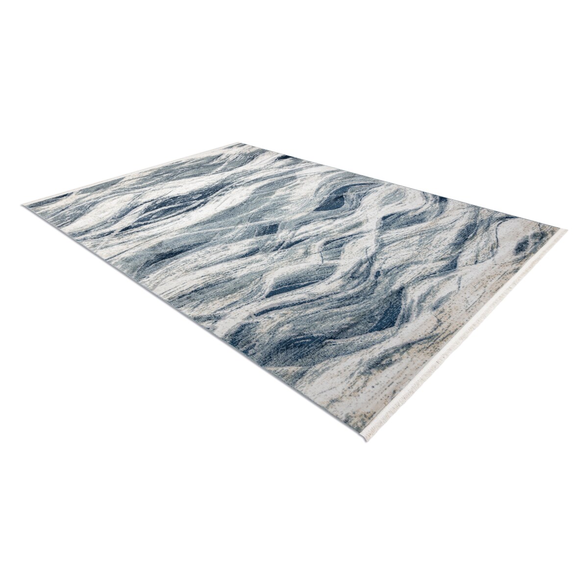 Dywan DISTIN 0849A granatowy / niebieski / 200x290 cm