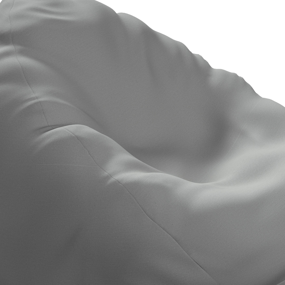 Worek do siedzenia Bowli, szary, Ø80 x 115 cm, Happiness