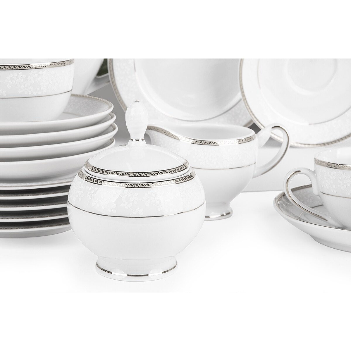 Serwis herbaciany 6os (15el.) NEW HOLLIS PLATIN