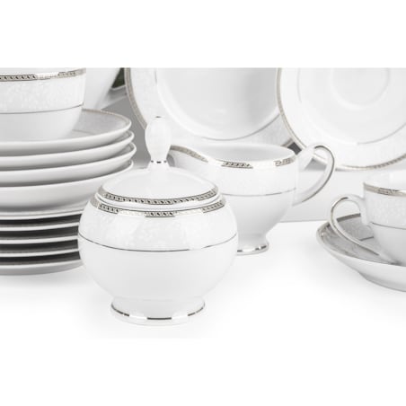 Serwis herbaciany 6os (15el.) NEW HOLLIS PLATIN