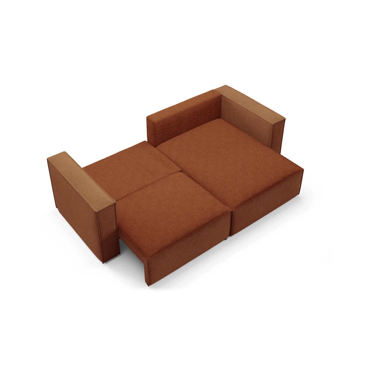 Narożnik KEYMON L z funkcją spania Kolor: Dunbar 80 / Sicuro 30