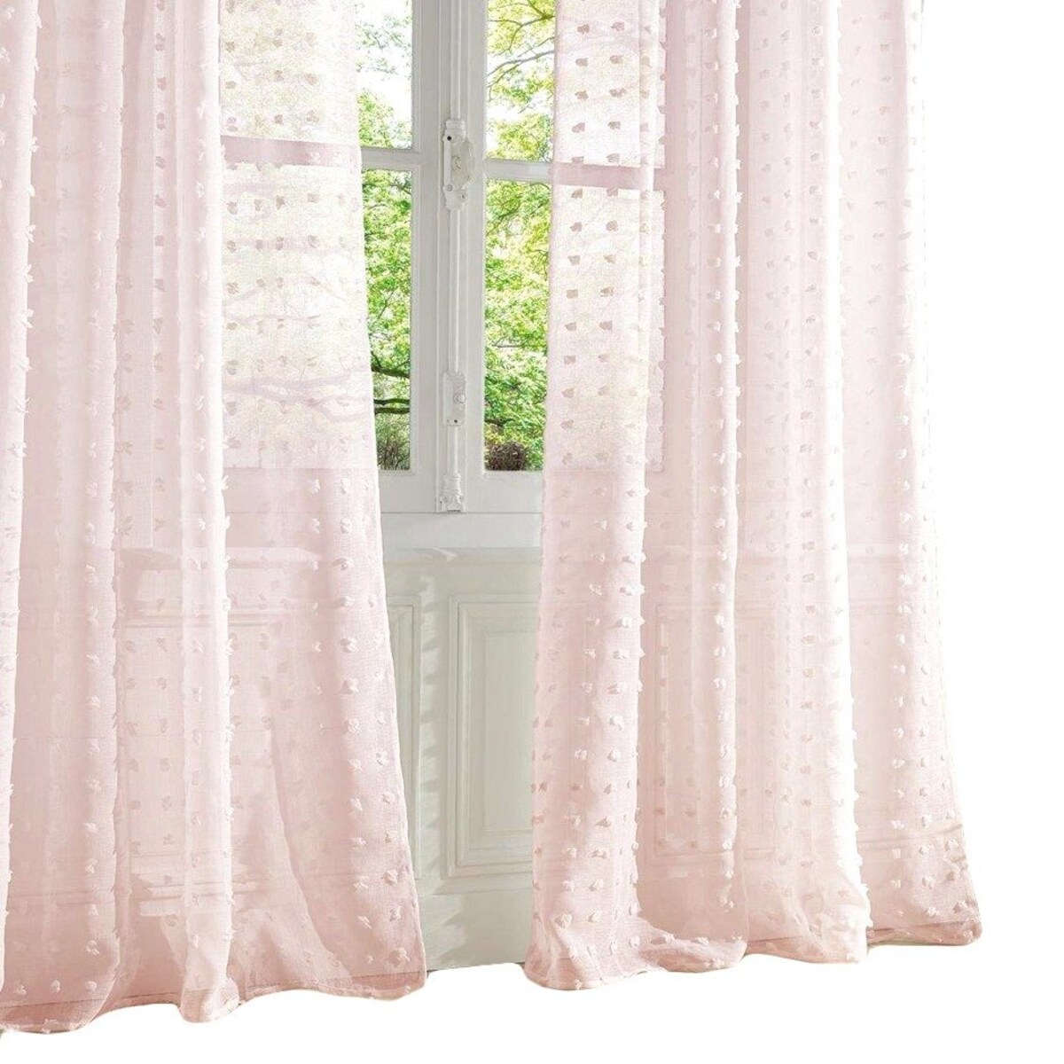 Firana gotowa na przelotkach, 140 x 240 cm