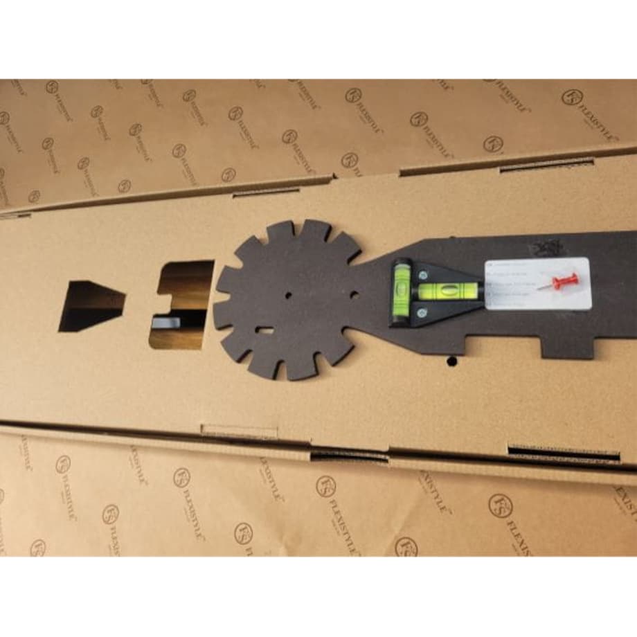 Zegar ścienny naklejany LAMELE 100cm