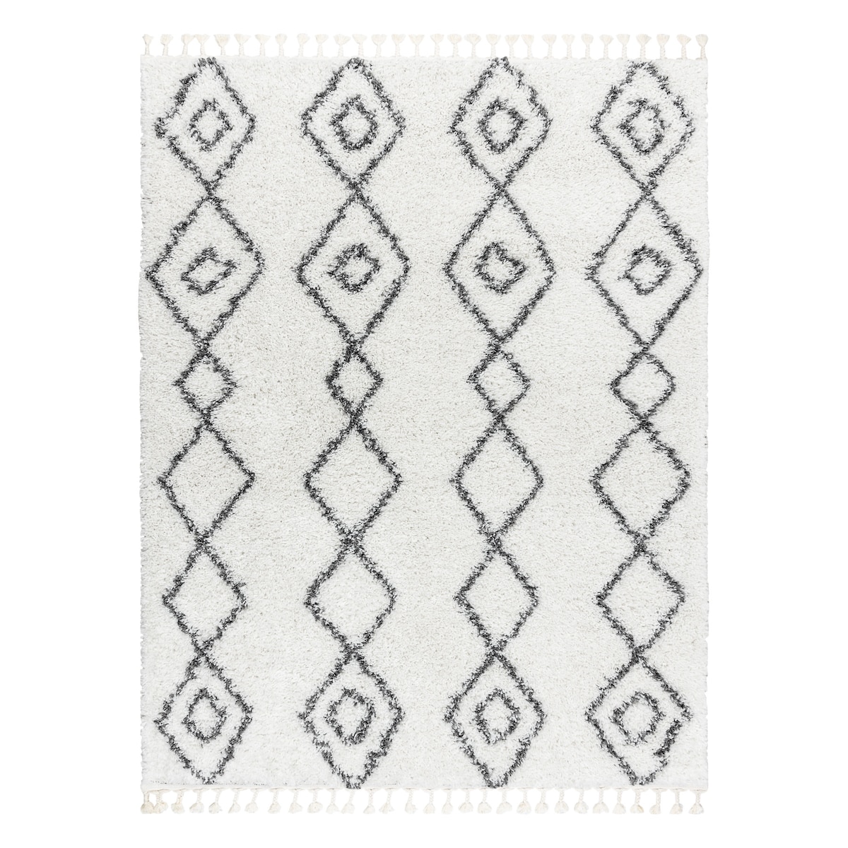 Dywan UNION 3374 Romby, łańcuch krem / 140x190 cm