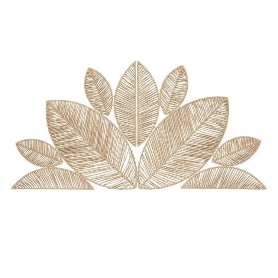 Dekoracja ścienna, pleciona, 160x80 cm, Meera