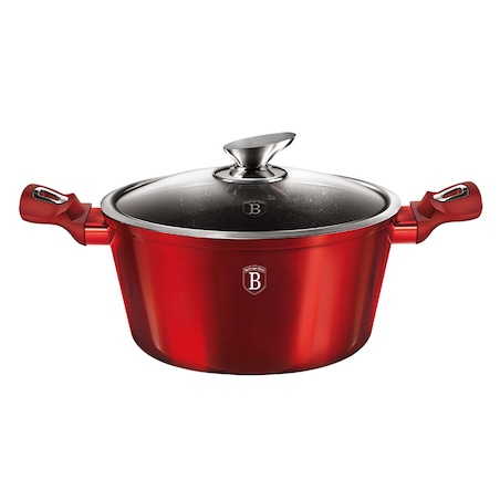 Garnek z pokrywką Berlinger Haus Burgundy 2,5L BH-1256