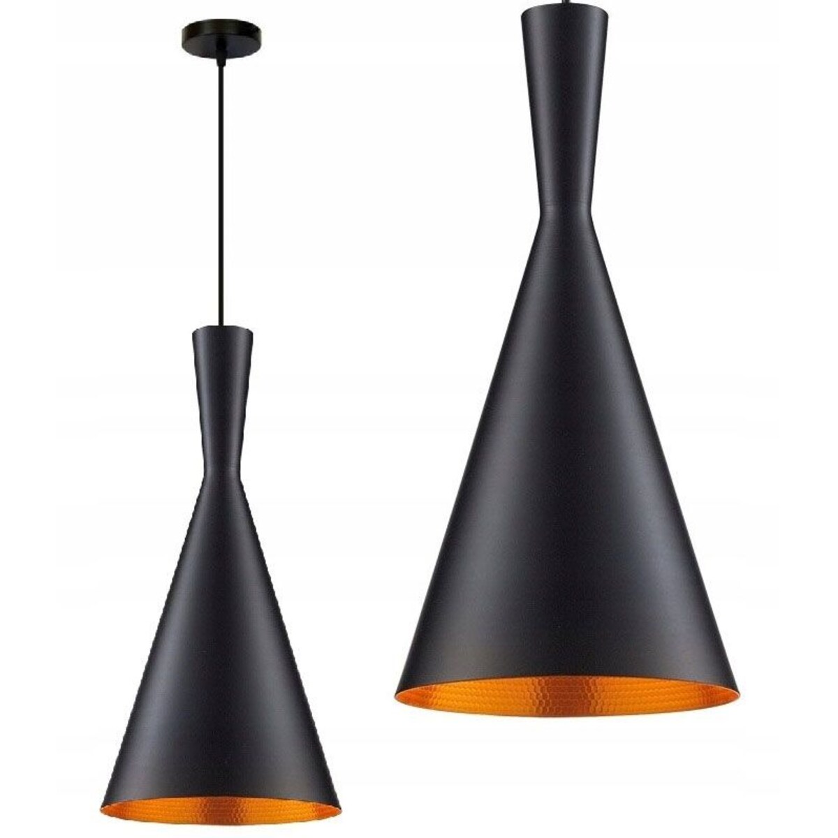 Lampa Wisząca Edison Loft Industrial Costa B Black
