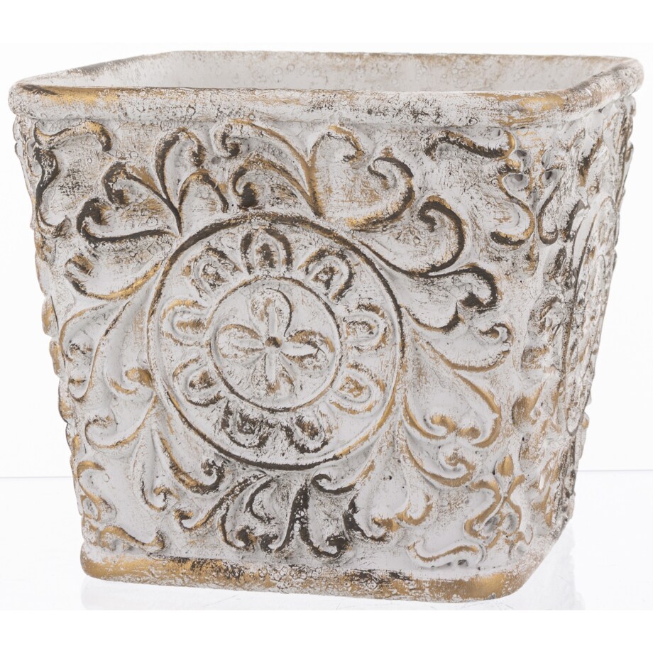 Osłonka cementowa 15x18,5x18,5 cm ANTIC