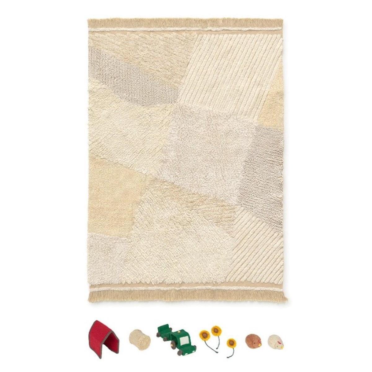 Lorena Canals - Dywan bawełniany Fields120 x 170 cm, Farm