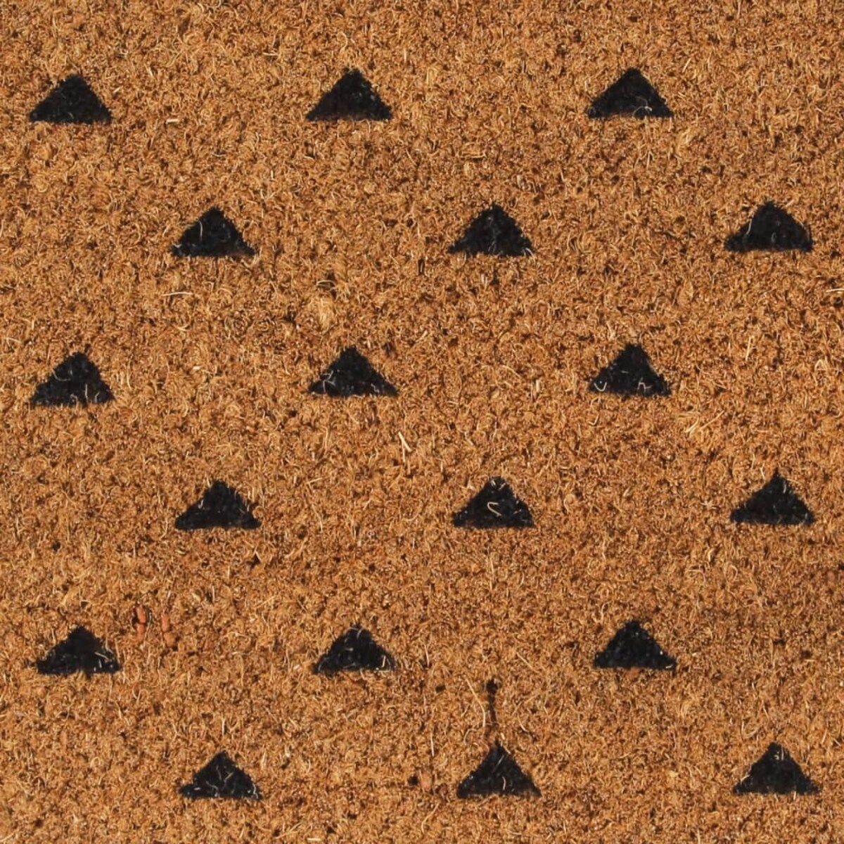 vidaXL Wycieraczka, naturalna, 45x75 cm, włókno kokosowe, tuftowana