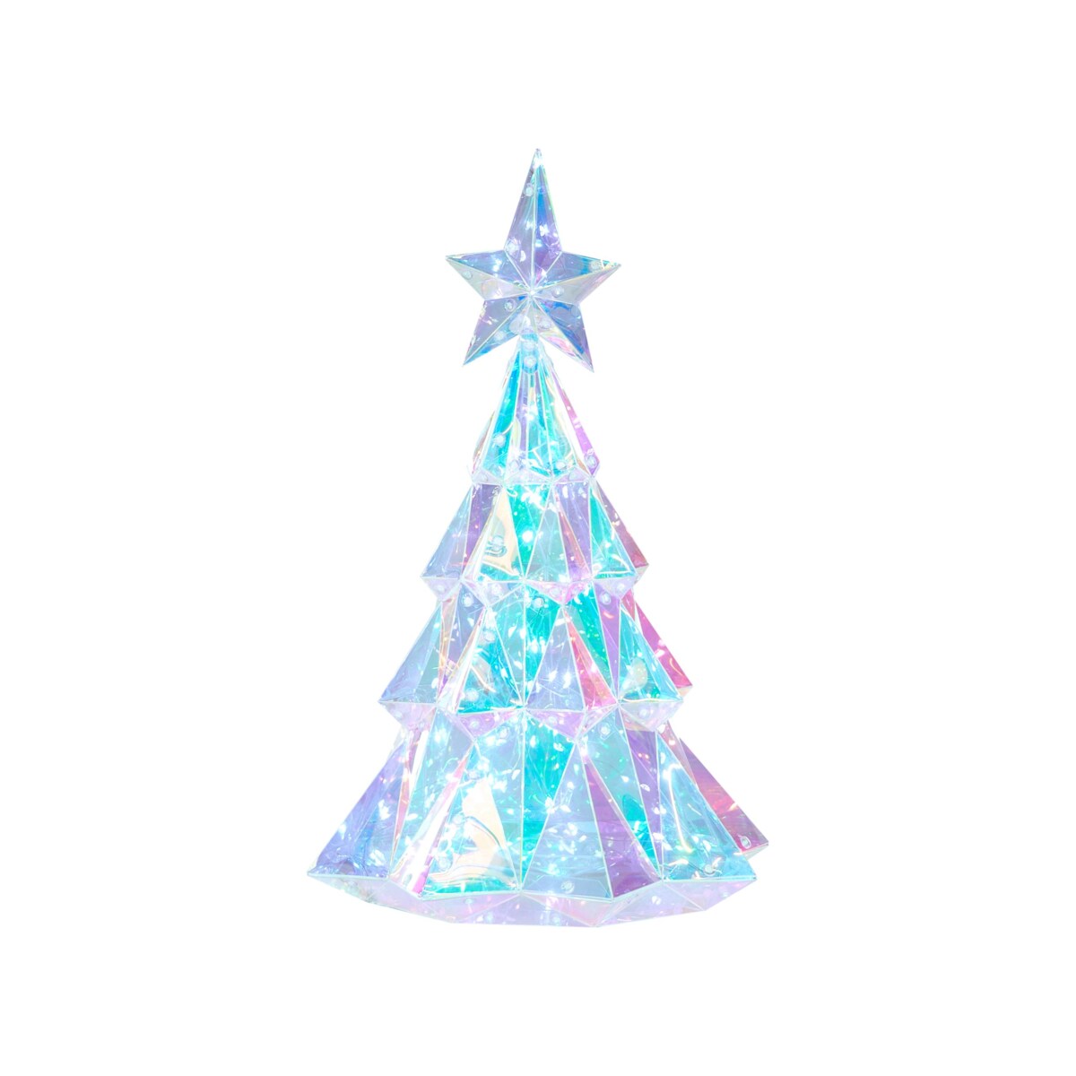 Dekoracja LED UNUKA Choinka 25 cm Kolorowy