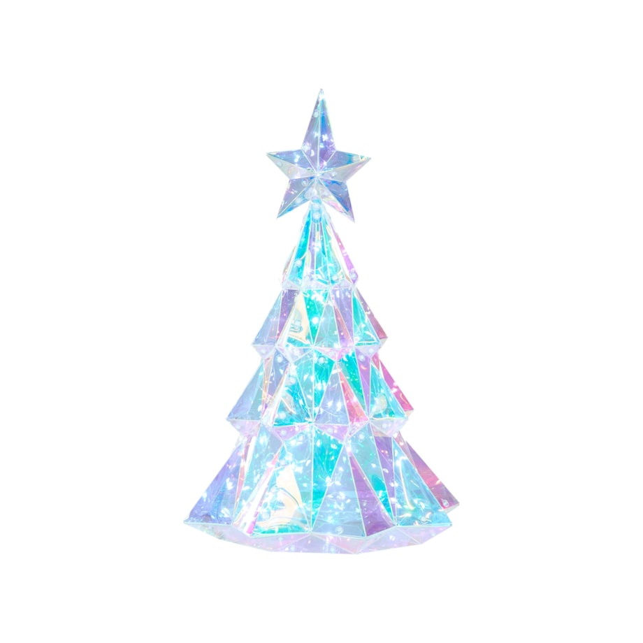 Dekoracja LED UNUKA Choinka 25 cm Kolorowy