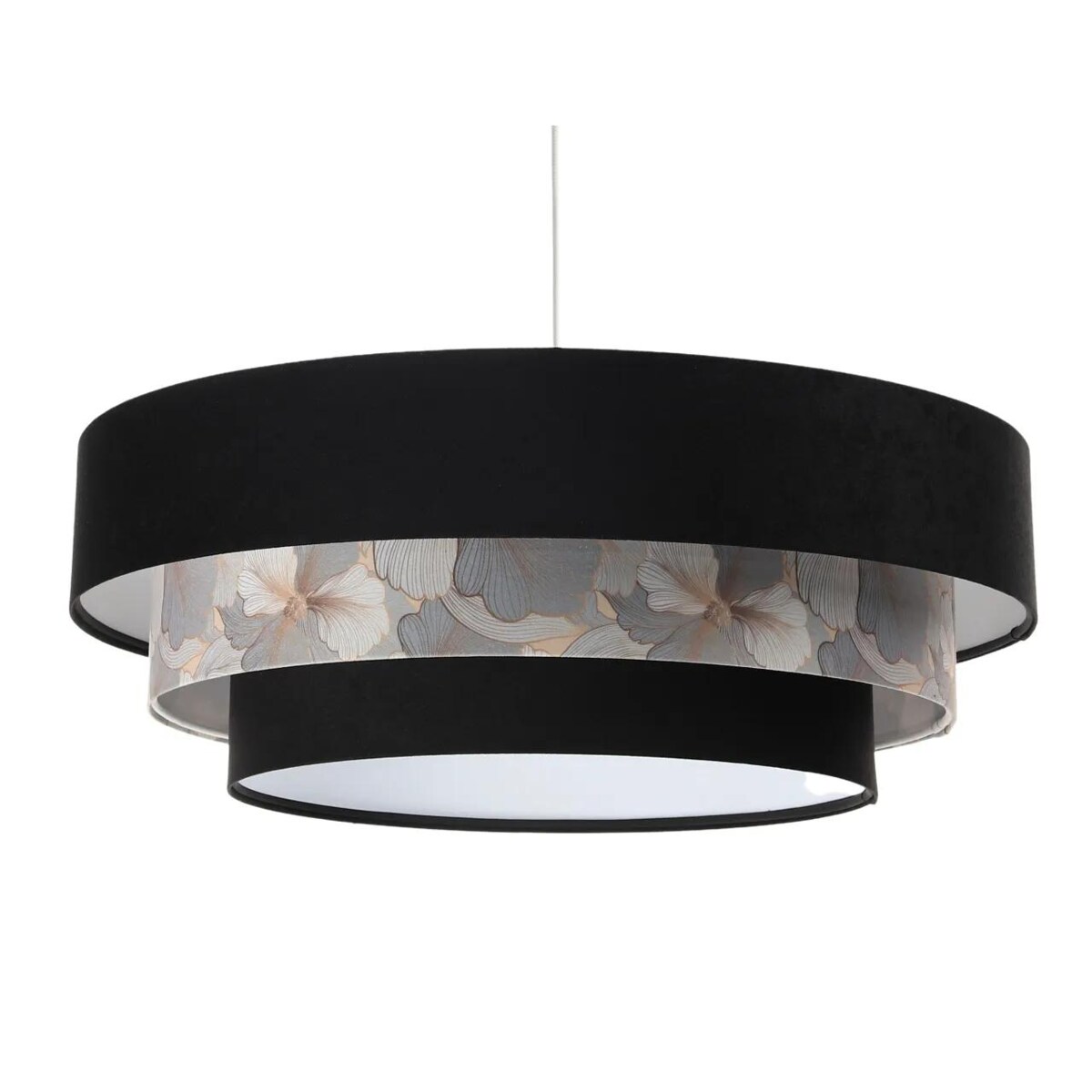 Lampa wisząca TRIO MIX czarna/wielokolorowa