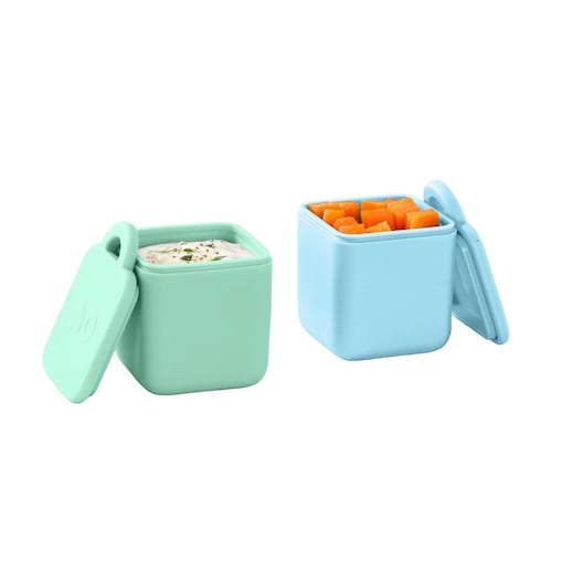 OMIE OMIEDIP 2 szczelne pojemniczki, Blue / Mint