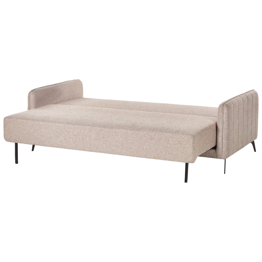 Sofa rozkładana HEMING Jasnobrązowy