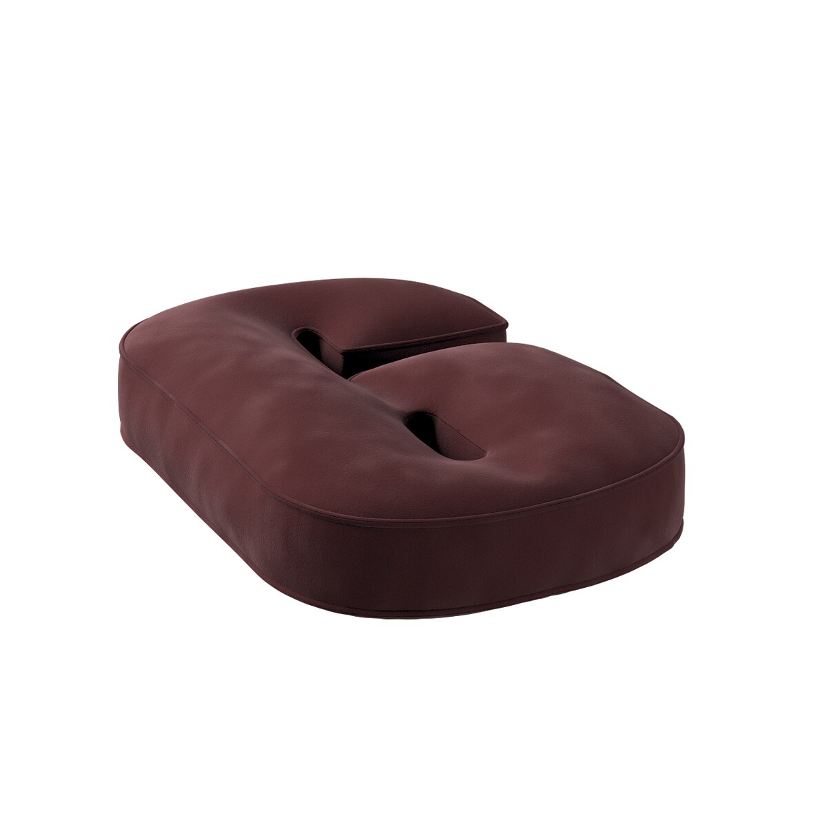 Poduszka Cyferka 9, bordowy, 25 x 40 cm, Posh Velvet