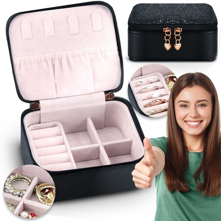 Szkatułka na biżuterię skrzynka pudełko kuferek Massido