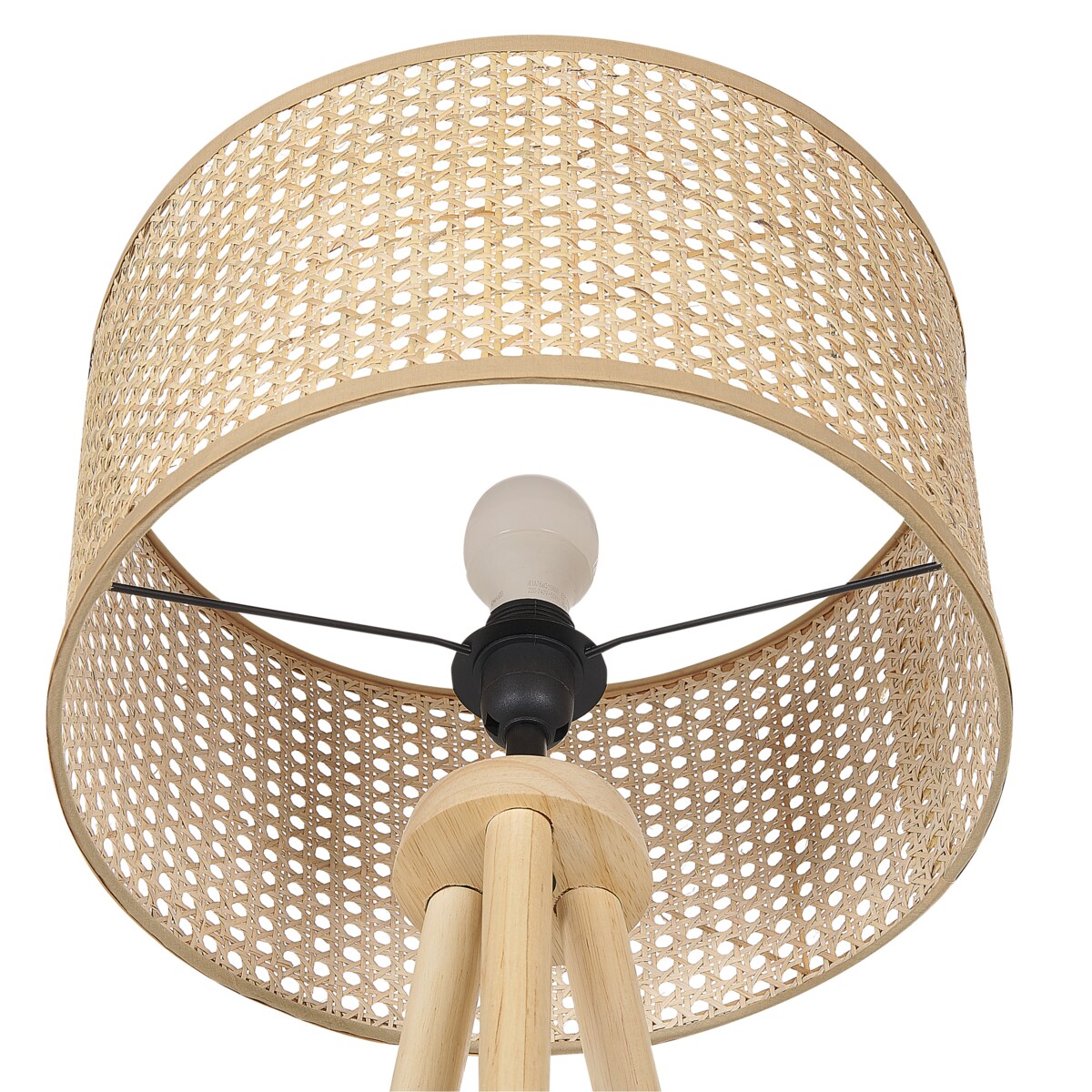 Lampa podłogowa PENTON Rattan Naturalny