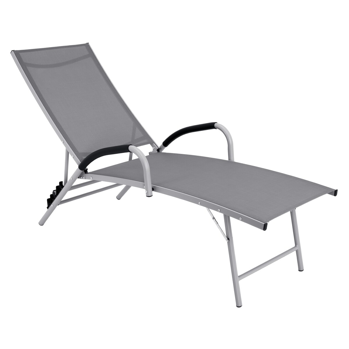 Leżanka aluminiowa SKŁADANA ogrodowa regulowana