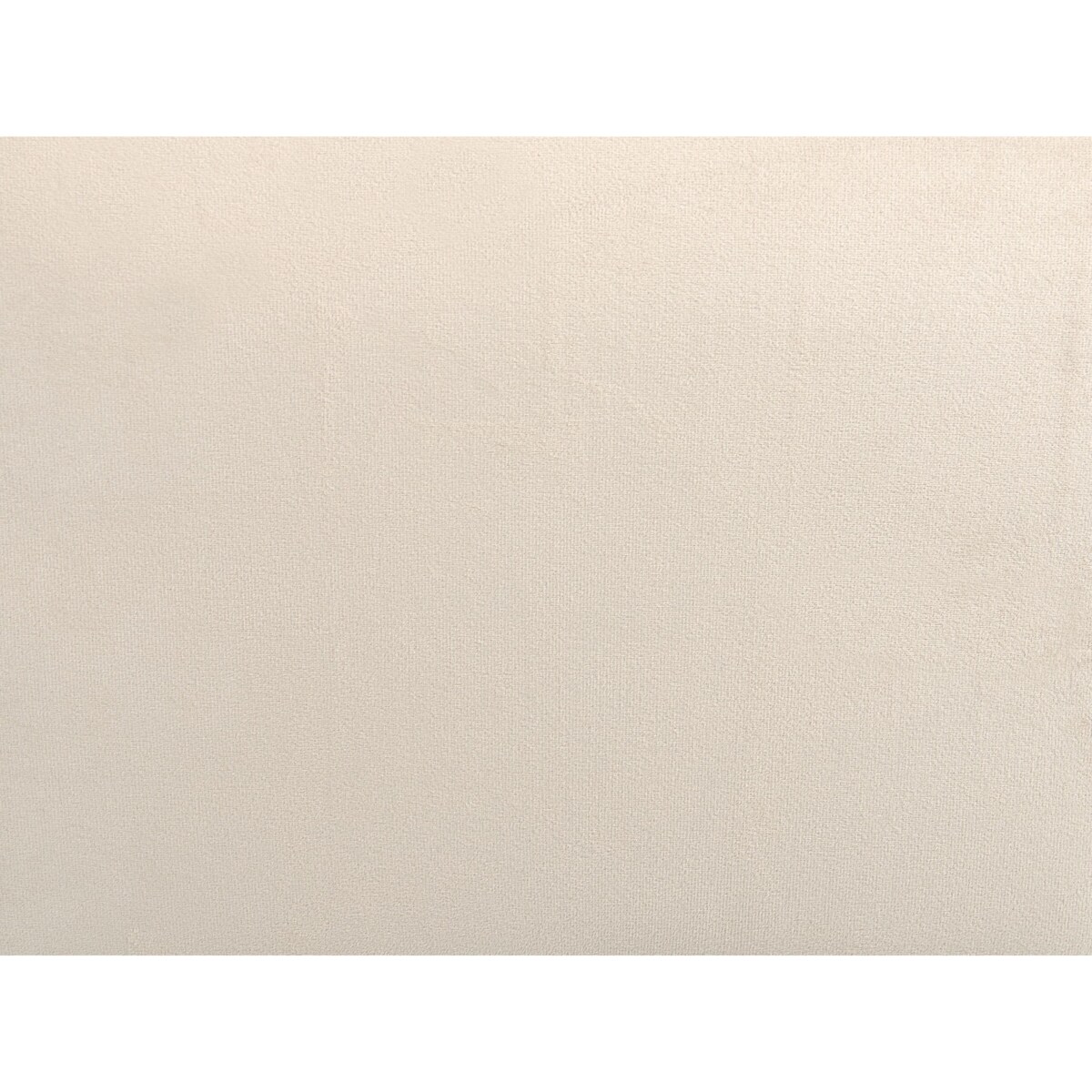 Puf welurowy 35 x 42 x 42 cm beżowy MODOC