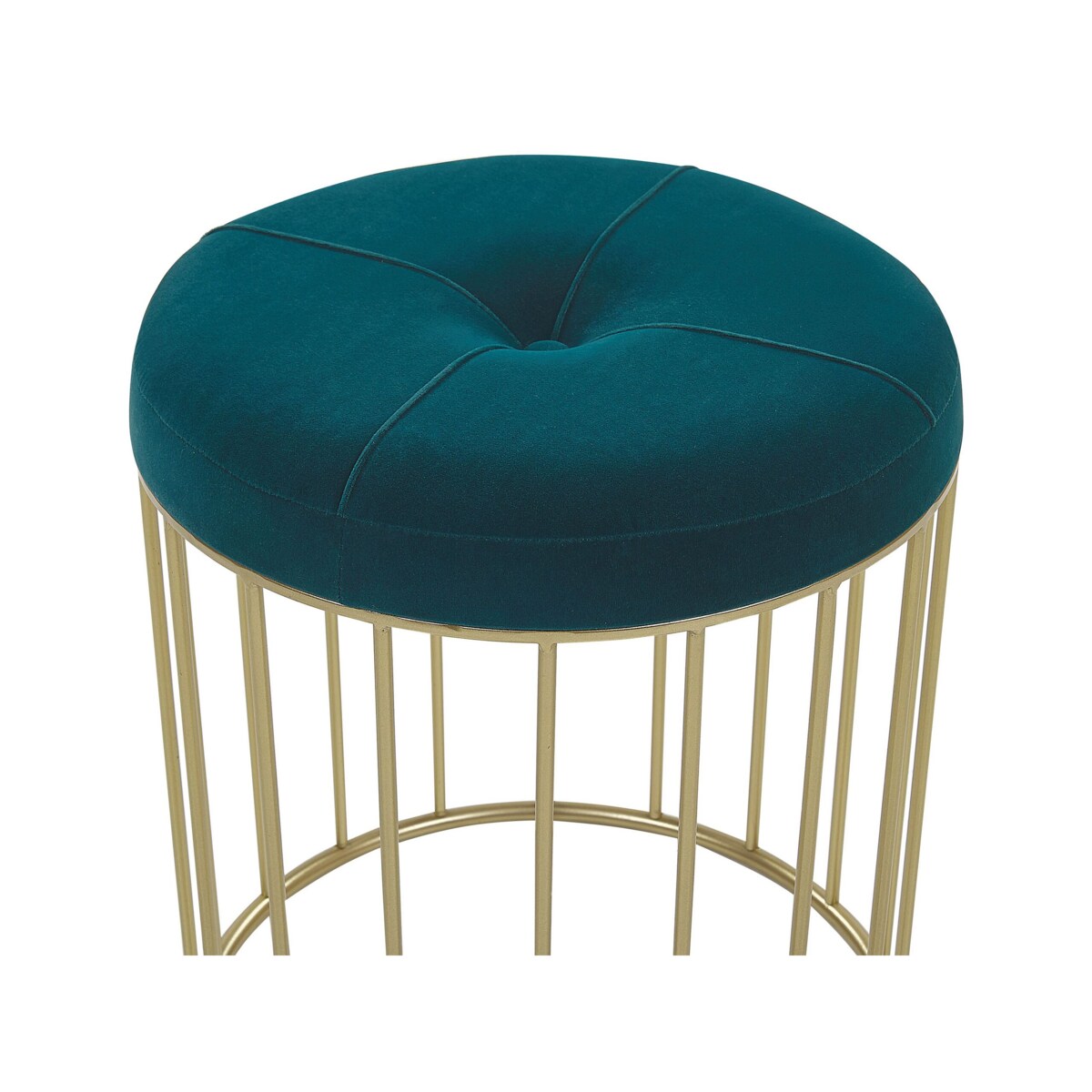 Zestaw 2 stołków niebieski LUBBOCK