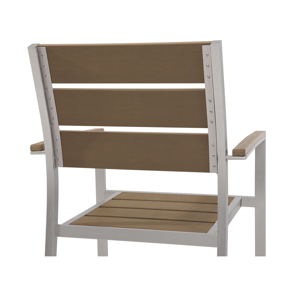 Zestaw ogrodowy dla 6 osób VERNIO Brązowy