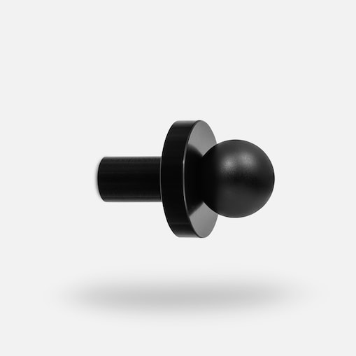 POLA W BLACK wieszak ścienny