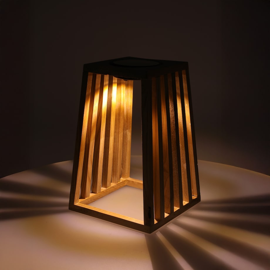 Lampa solarna LED 30 cm stojąca do ogrodu