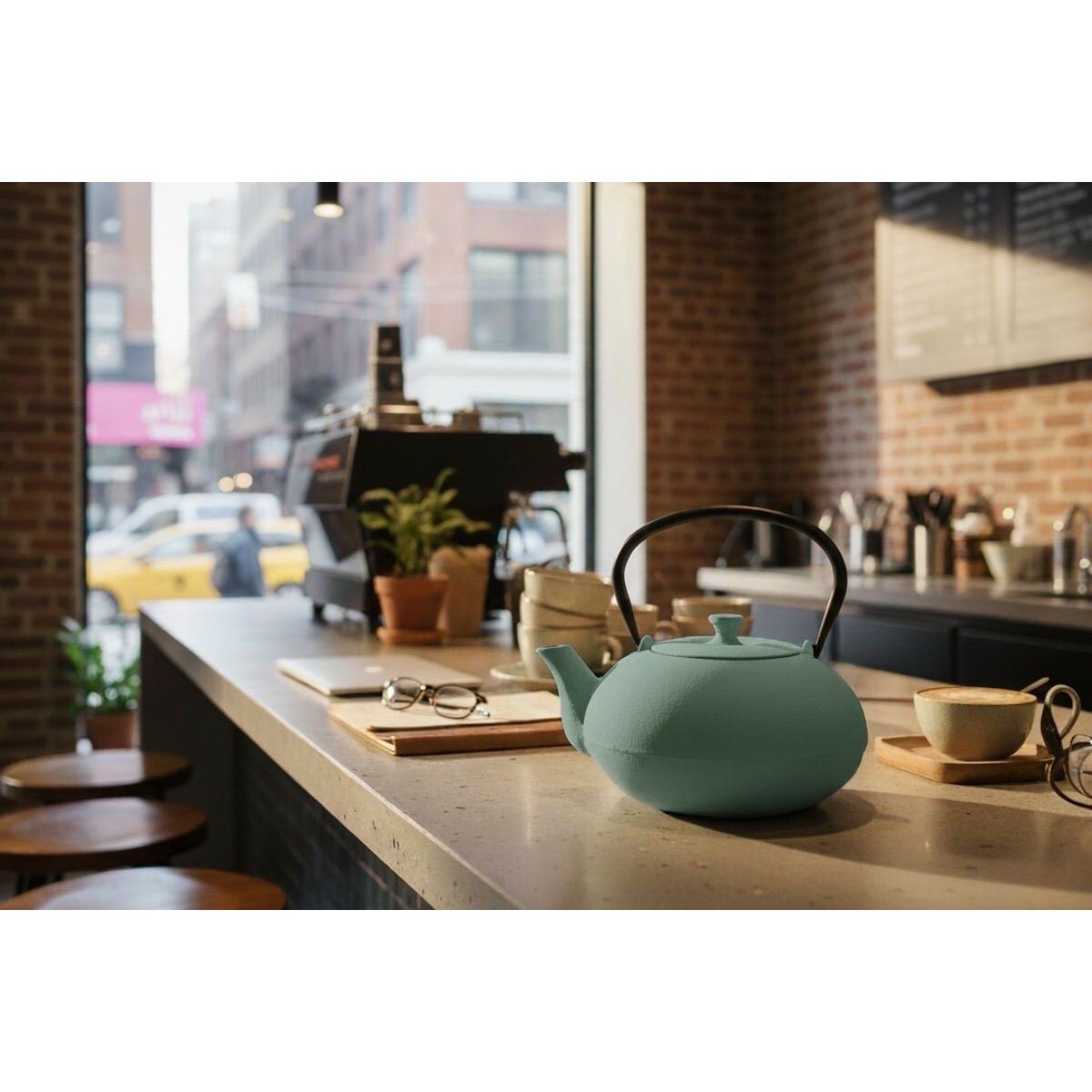 Czajnik żeliwny z zaparzaczem NOMI, 800 ml