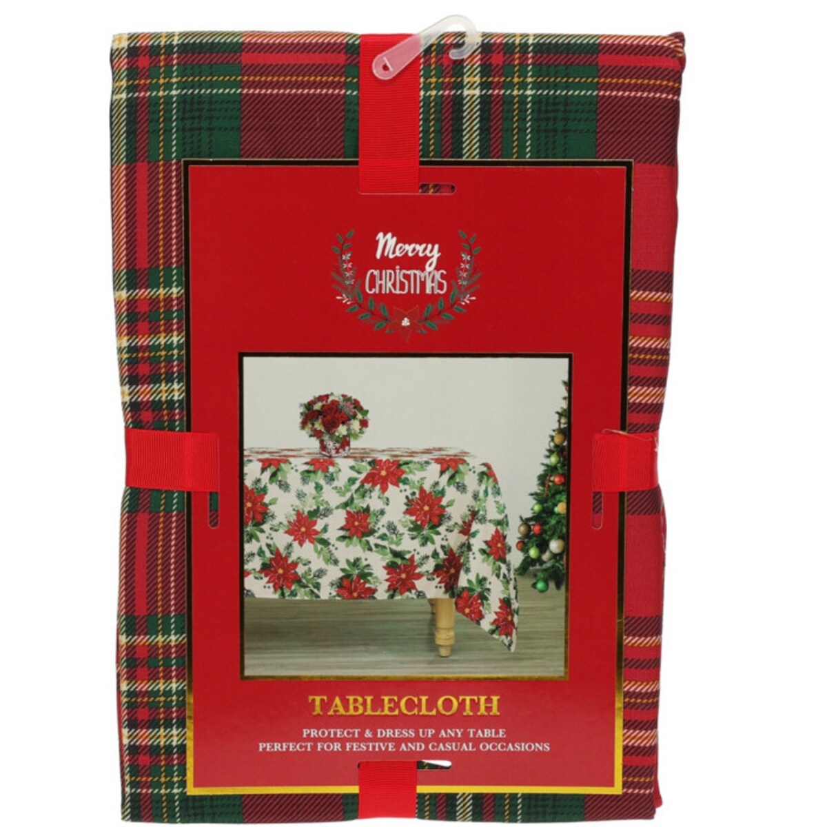 Obrus w szkocką kratę, 130 x 180 cm