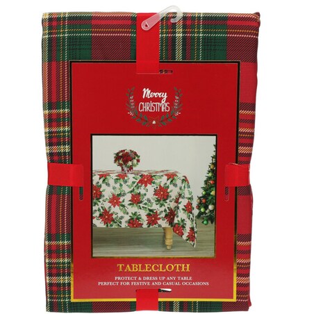 Obrus w szkocką kratę, 130 x 180 cm