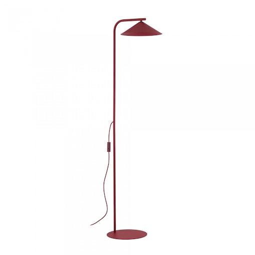Lampa podłogowa TK Lighting LUME BURGUND 16214 burgundowa GX53 160 cm nowoczesna stalowa do salonu