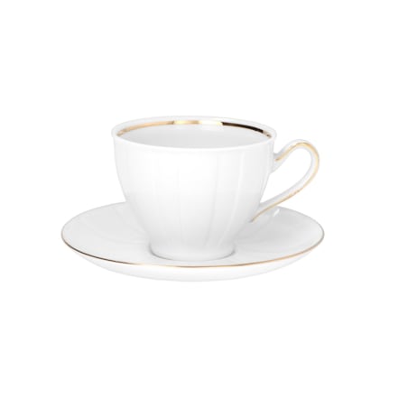 Garnitur do kawy/herbaty dla 6 osób 18 el. Oktawa Złota 3610