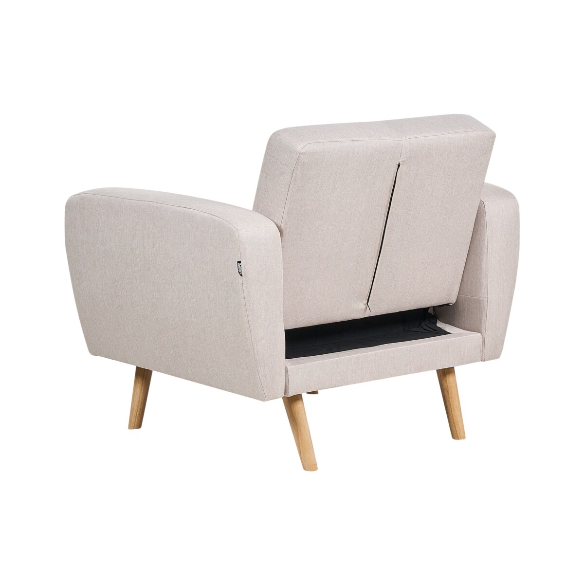 Fotel beżowy FLORLI