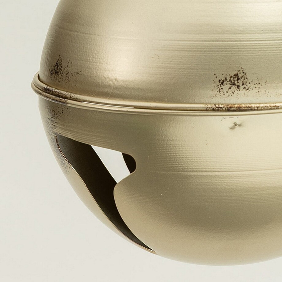 Dekoracja wisząca Golden Bell II 21x23 cm boże narodzenie, święta, świąteczne, żółty-antyczne złoto-złoty, 21x21x23 cm