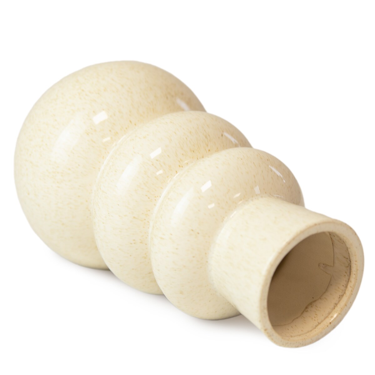 Wazon Ceramiczny Dekoracyjny Waza Ozdobna Na Kwiaty 13X25 Cm