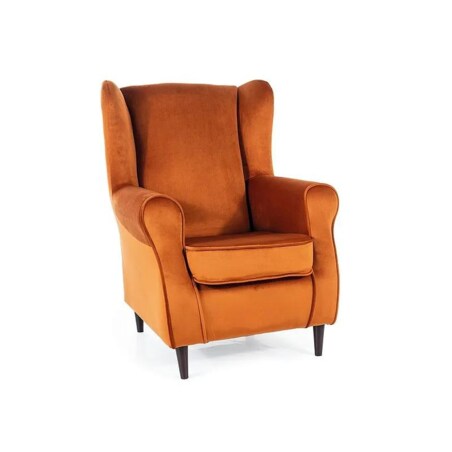 Fotel BARON VELVET cynamonowy