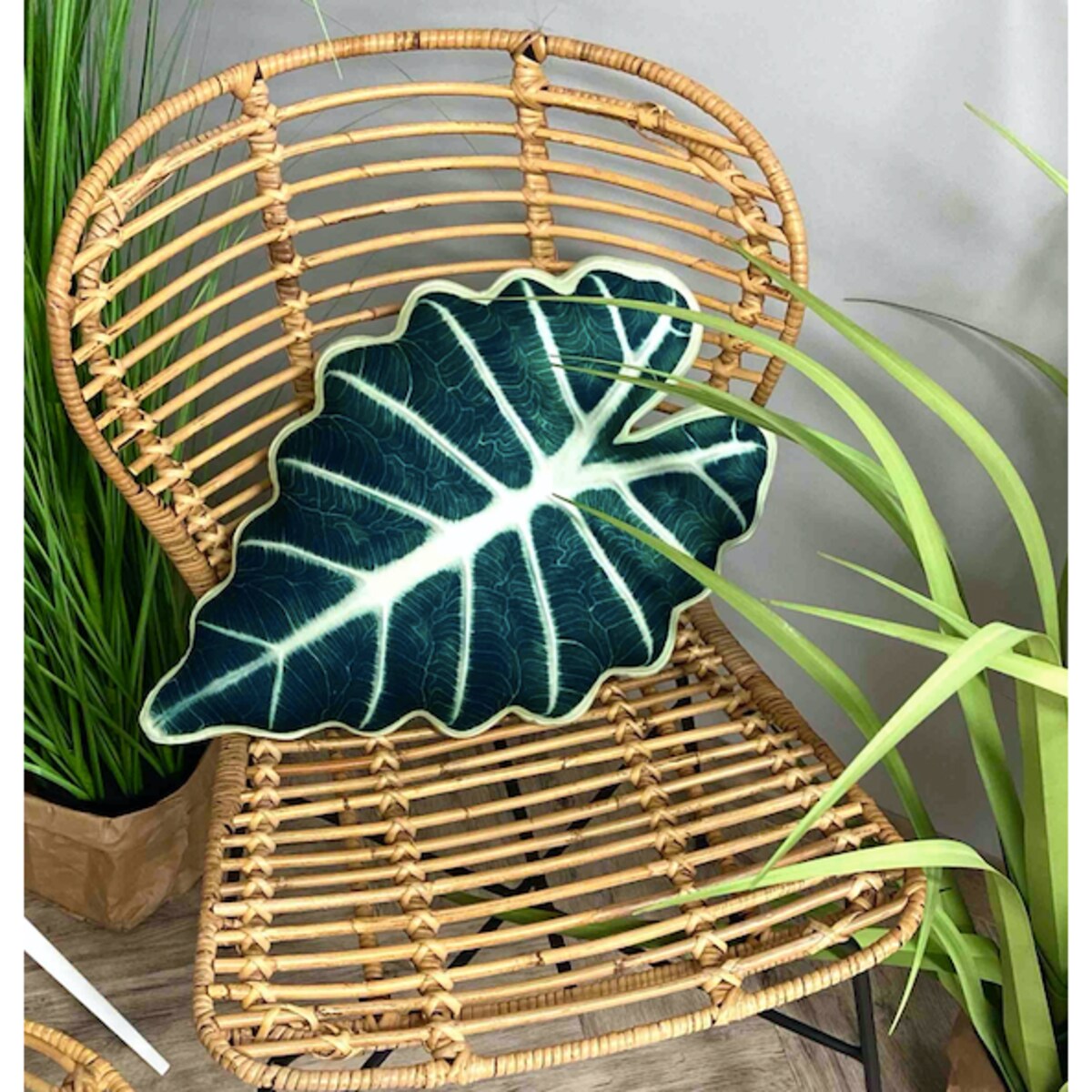 Poduszka Liść Alokazja Polly