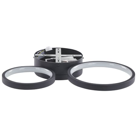 Lampa sufitowa LED metalowa czarna AGNAT