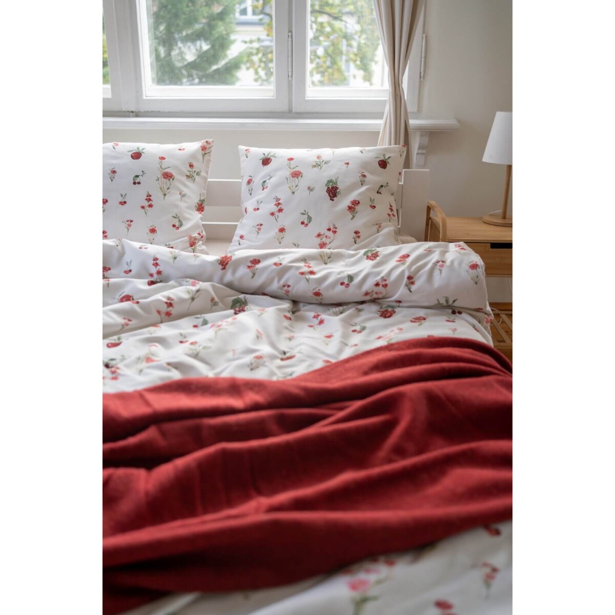 Pościel Dziki sad 160x200 + 2x 70x80 cm