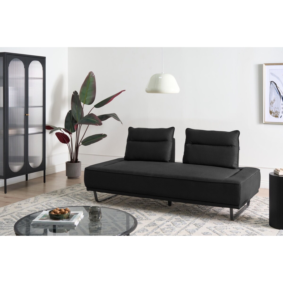 Sofa dla 3 osób FAXEN Czarny