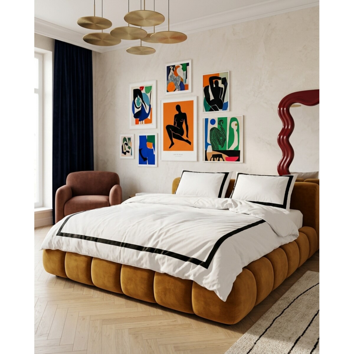 Komplet pościeli SHP RESIDENCE 200x220 biały