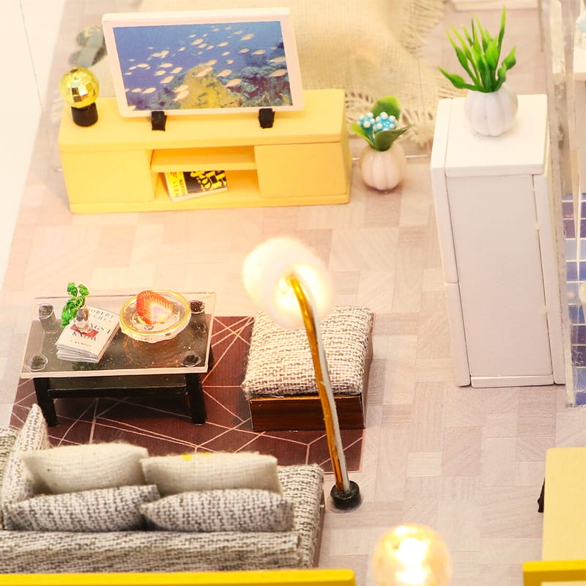 Miniaturowy domek - Skandynawskie życie